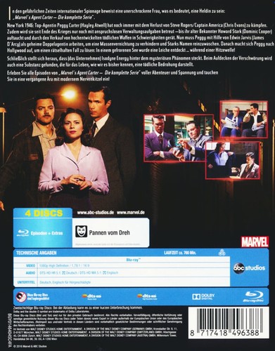 Agent Carter (Komplette Serie) (Blu-ray) - Bild 2 von 2
