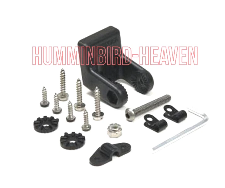 NEW HUMMINBIRD MHX-XNTF 'FIXED' XNT 9 20 TRANSOM TRANSDUCER MOUNTING BRACKET