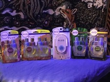 Febreze Plug Warmer, Whispering Woods, Forest /or Ocean Scented Oil Refill New 