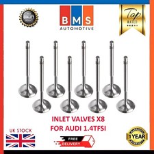 AUDI VW CAXA INLET VALVES SET X8 1.4TFSI BAB AUA 8XA 8XF 8XK 8Z0 8P1 8P7 8PA 8X1