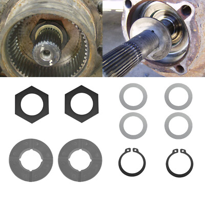 Thrust Washer Snap Ring Kits for Ford Super Duty F250 F350 1998-2004 Dana 50 60