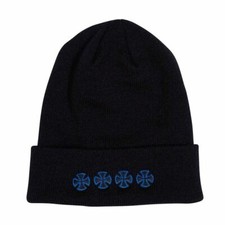 Independent Trucks CHAIN CROSS LONG SHOREMAN Skateboard Beanie NAVY