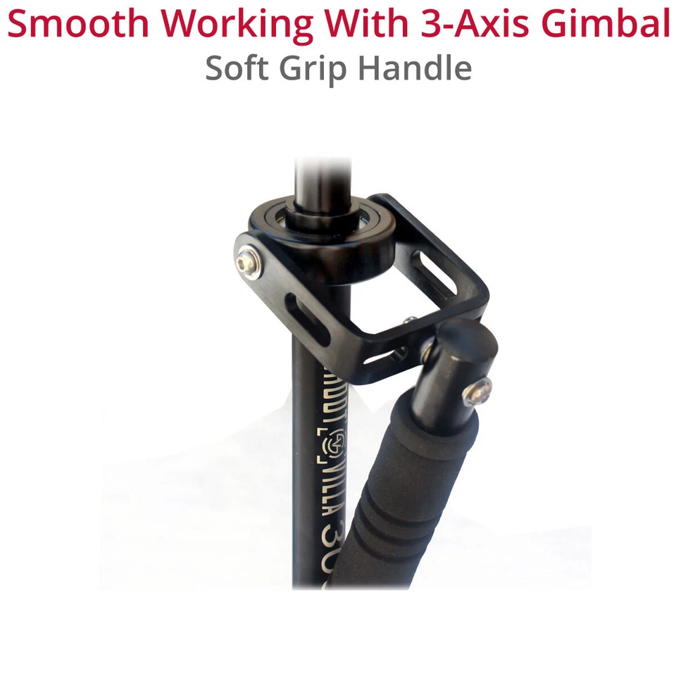 SHOOTVILLA 3000 handheld Stabilizer steadycam for 550d 30d 7d 5d d90 hdv dslr - Image 4 of 4