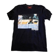 90's Ice Cube Lowrider Casual Control Mens Medium Cotton Black Graphic T-Shirt