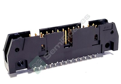 2 pcs. TE 102154-6 CONN HEADER VERT 26 POS 2.54MM  