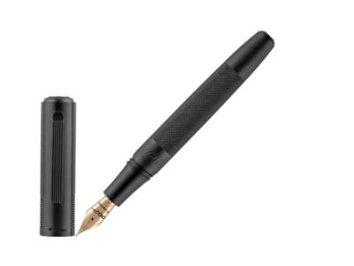Montegrappa 007 Special Issue James Bond Fountain Pen, Black, ISBJR-UC