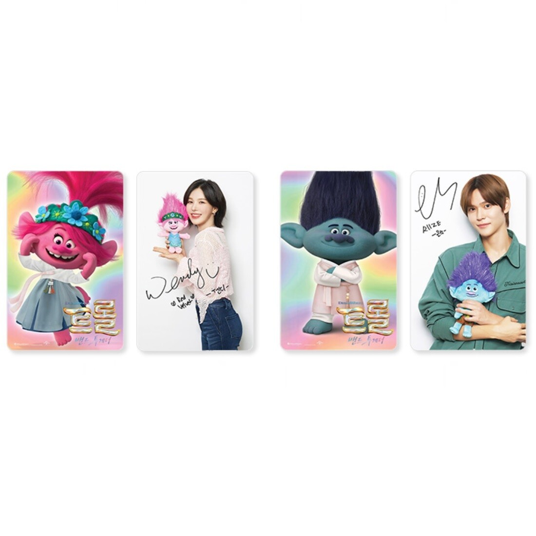red velvet trolls ジョイ 特典トレカ セット JOY Red Velvet [Trolls World Tour 2020] Official Photocard