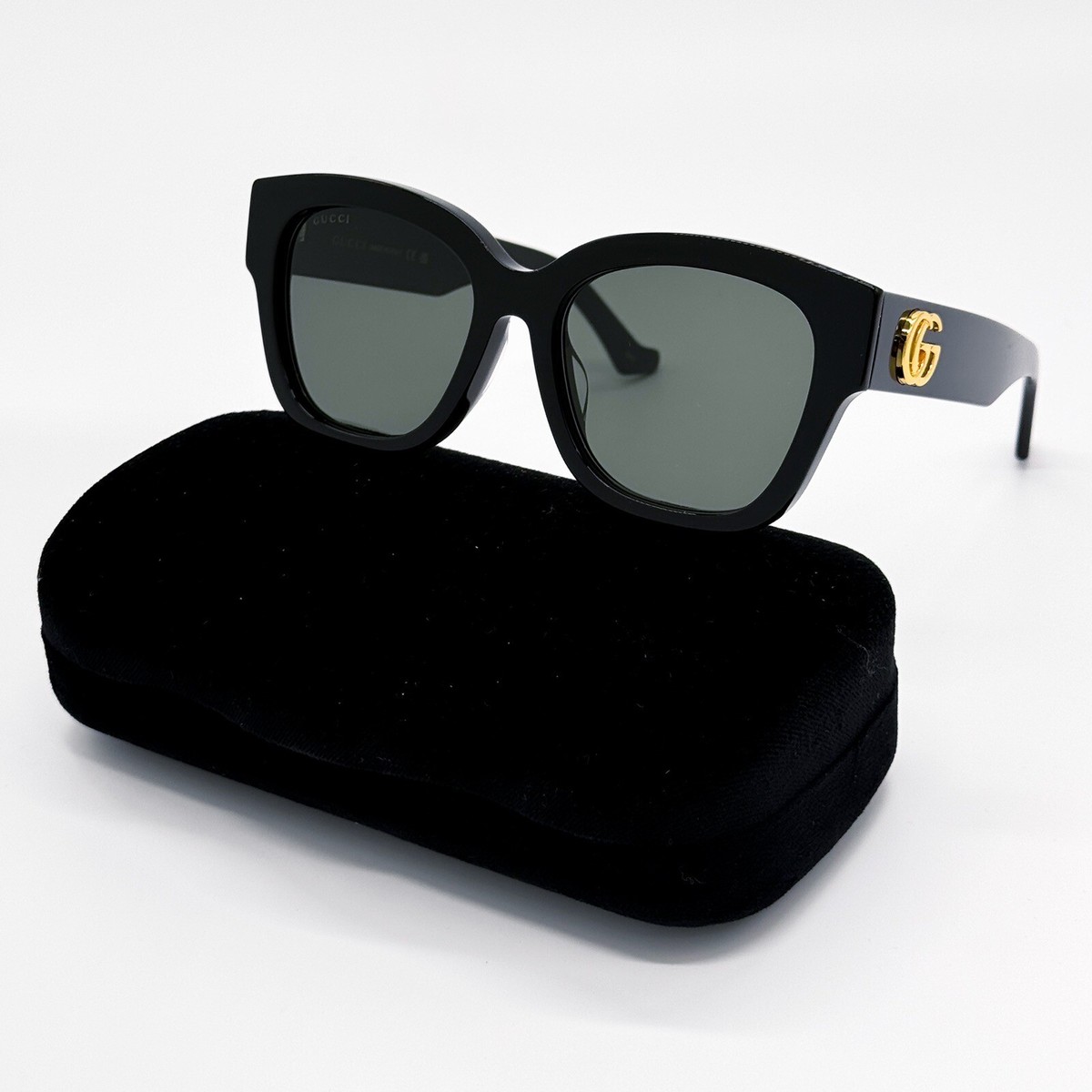GUCCI サングラス GG1550SK-001 BLACK レディース Gucci GG1550SK 001 Black Sunglasses for Woman – LookerOnline