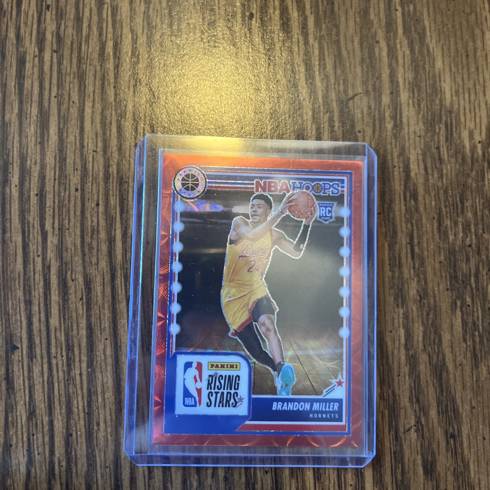 2023-24 Premium Stock Hoops Brandon Miller #298 RC Rising Stars Red Scope /88