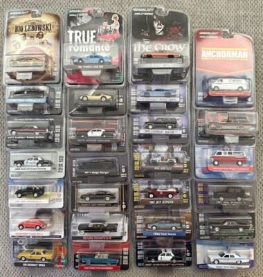 Movie Diecast Cars 1:64 Greenlight and Hot Wheels - You Choose! | eBay