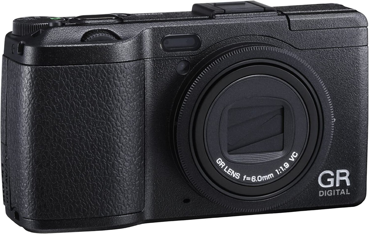 Ricoh GR Digital IV 10.1MP Digital Camera - Black From Japan