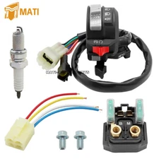 Start Stop Switch & Starter Solenoid Relay for Yamaha Big Bear 250 400 2002-2009