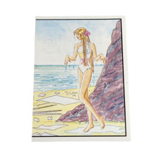 VINTAGE 1989 MATTEL FIGURINE PANINI BARBIE ALBUM STICKER NOS NEW OLD STOCK 177