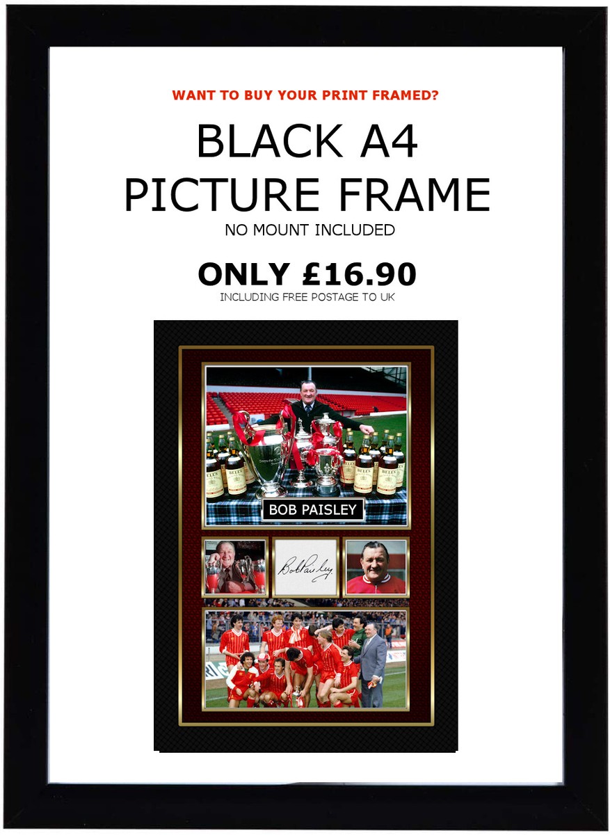 Football Memorabilia HWC Trading Bob Paisley Liverpool 16 X 12 Inch (A3) Printed Gifts Sports Fan Wall Art Football Memorabilia HWC Trading Bob Paisley Liverpool 16 X 12 Inch (A3) Printed Gifts Sports Fan Wall Art