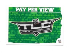 Carte catch Slam Attax Mayen 2010 Vert - Tables Ladders Chairs