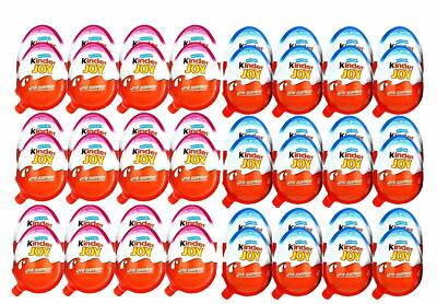 48 Piece Chocolate Kinder Joy Boys 24 + Girls 24 Surprise Inside Easter Gift Toy