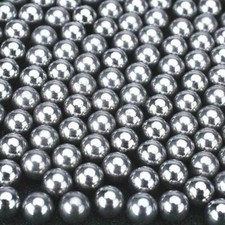 PACK OF 100 CATAPULT / SLINGSHOT AMMO CARBON STEEL BALL BEARINGS CHOOSE SIZE