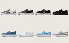 Vans Kids Classic Slip-On Sneaker Shoe