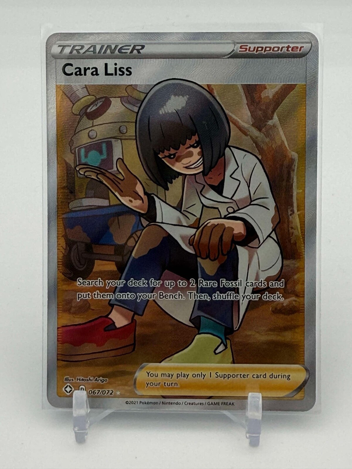 Cara Liss - 067/072 - Ultra Rare - Shining Fates - Pokemon Card - NM/M