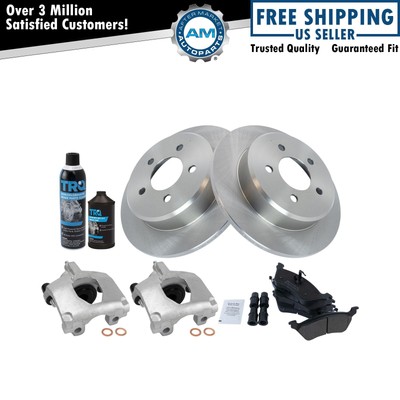Rear Brake Pad & Rotor Kit Fits 2001-2007 Chrysler 2001-2007 Dodge