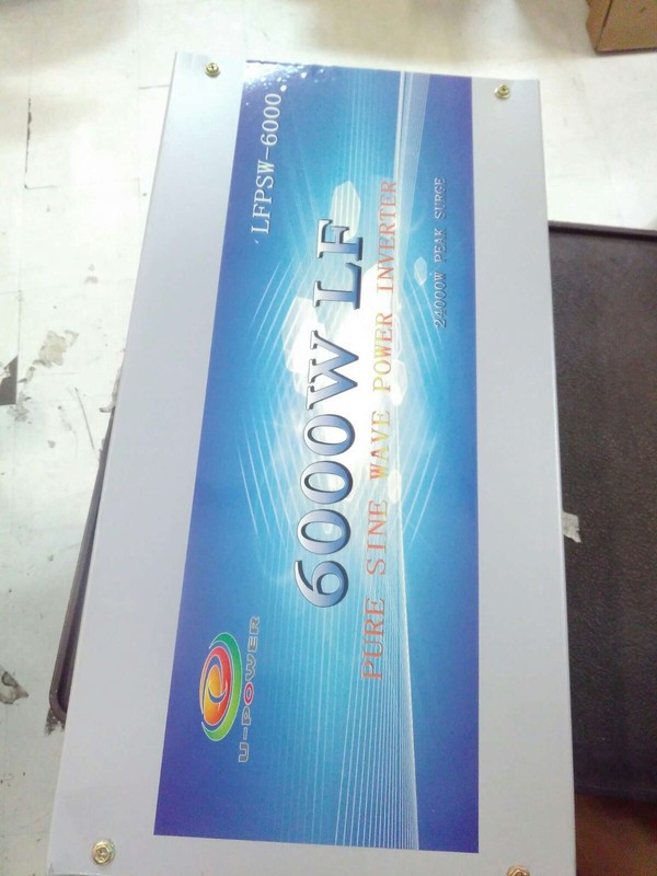 Fault & Not Work 6000W LF Split Phase Pure Sine Wave Power Inverter DC24V/AC110V
