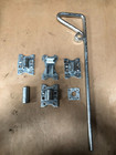 SILVER ANTIQUE STYLE CAST IRON GATE STAY WITH PARTS £15 + VAT