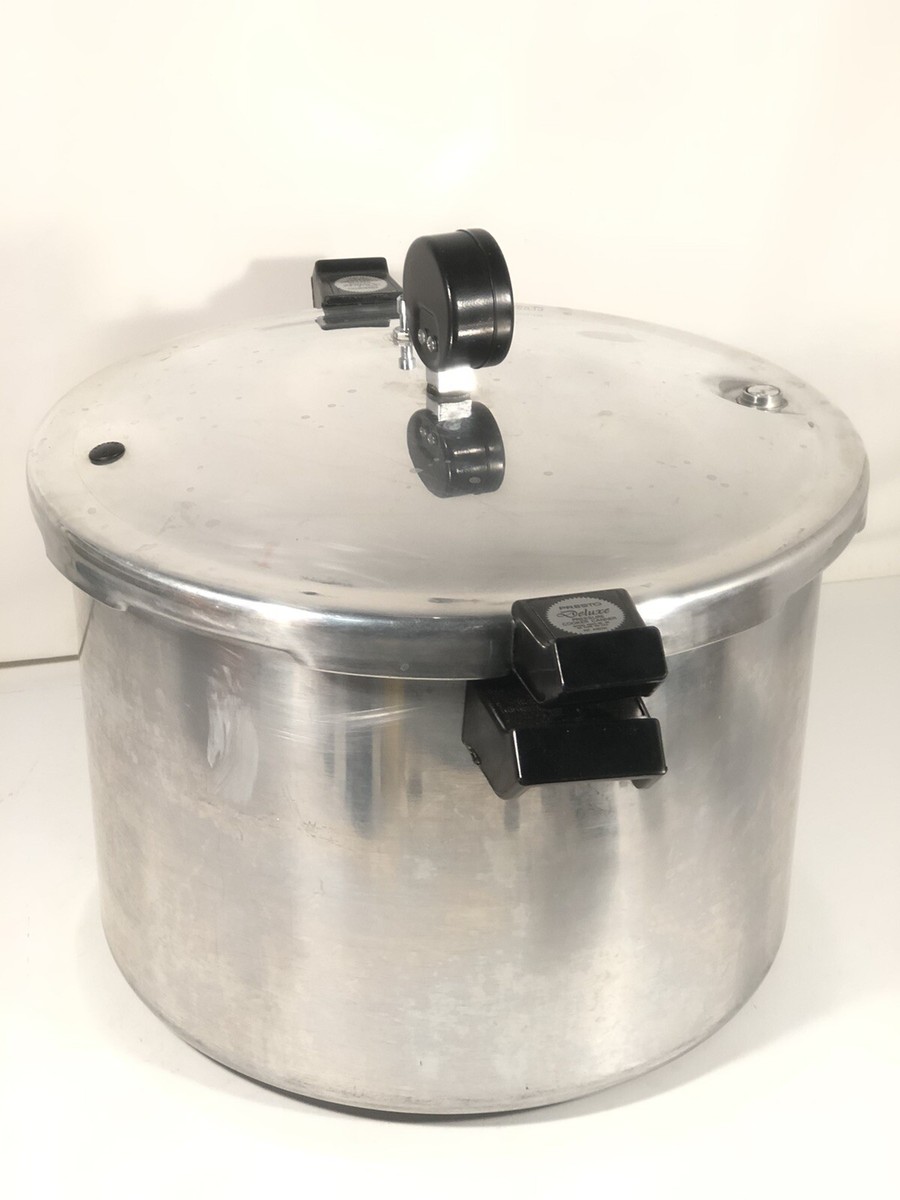 Cuisinière à pression vintage Presto Deluxe avocat vert ferme 4 qt