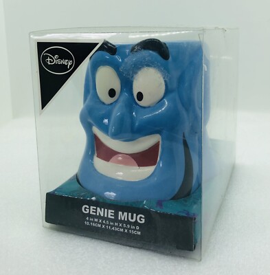 Original Walt Disney Tasse Aladdin Genie Neu Ovp Sammler Sammlung Selten Rarität