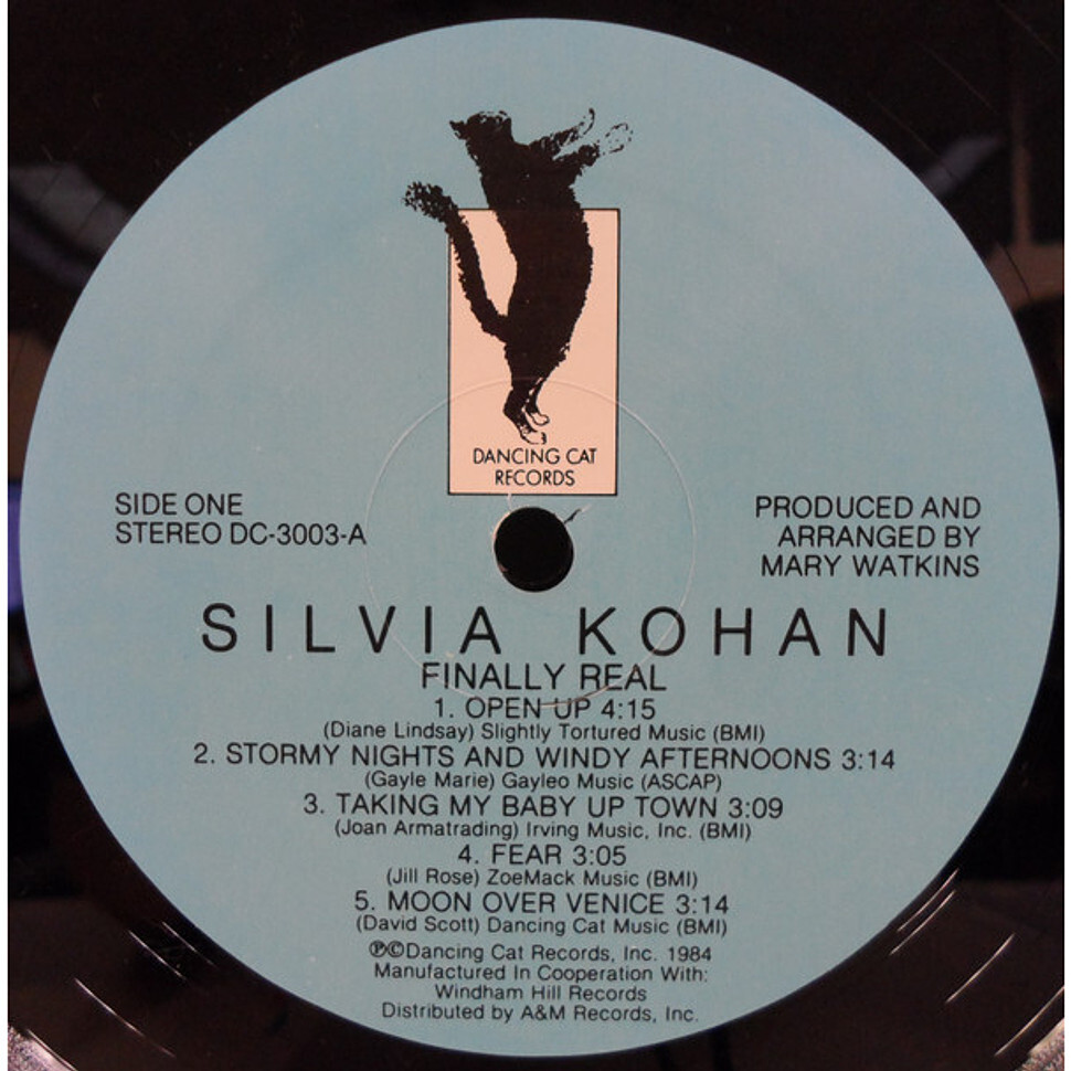 未使用 Silvia Kohan – Finally Real / レコード Silvia Kohan – Finally Real – Vinyl (LP, Album), 1984