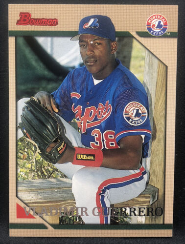 1996 Bowman SILVER NAME ON FRONT #374 Vladimir Guerrero      Montreal.       963