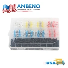 690p Solder Sleeve Seal Heat Shrink Butt Wire Connectors Terminals Waterproof