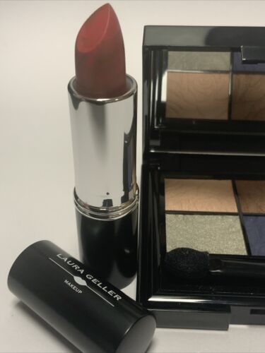 Laura Geller First Bloom Eye Shadow Quad 5g & Lipstick Set - Picture 4 of 7