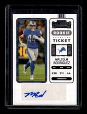 2022 Panini Contenders #239 Malcolm Rodriguez RC Auto - EXACT SCAN