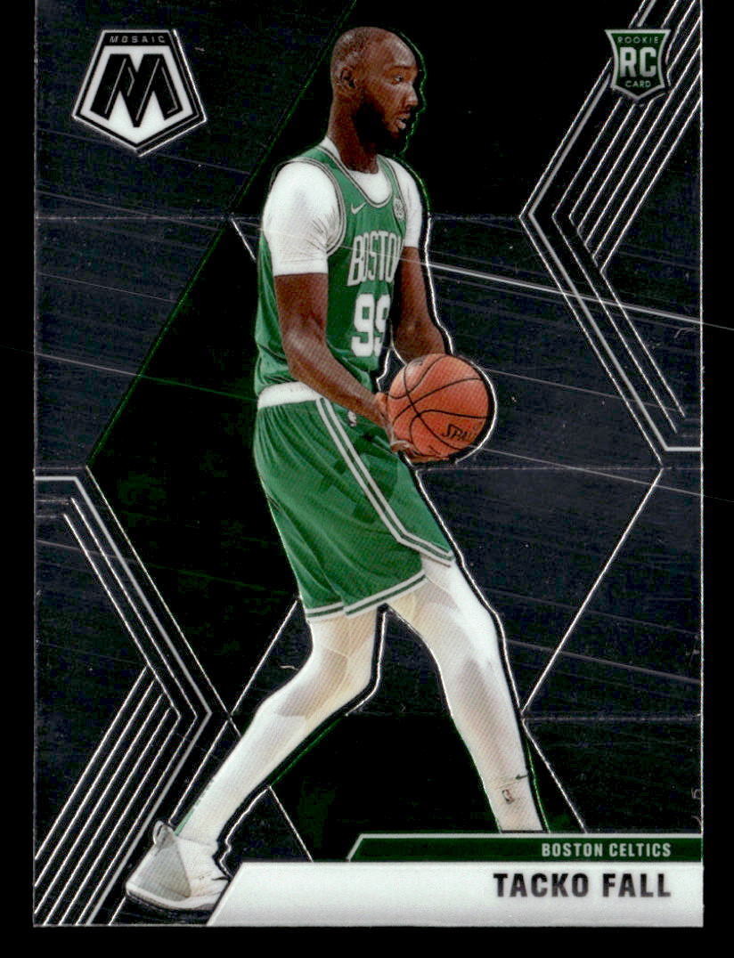 Tacko Fall 2019 Panini Mosaic Rookie Card #244 Boston Celtics