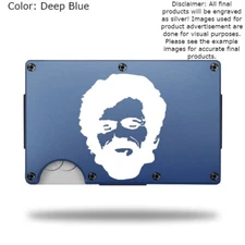 Custom Laser Engraved Wallet - TERENCE MCKENNA - GREAT GIFT WALLET