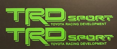 TRD Decals Sticker Toyota Racing Development 4x4 Sport Tacoma Tundra 4Runner Bed