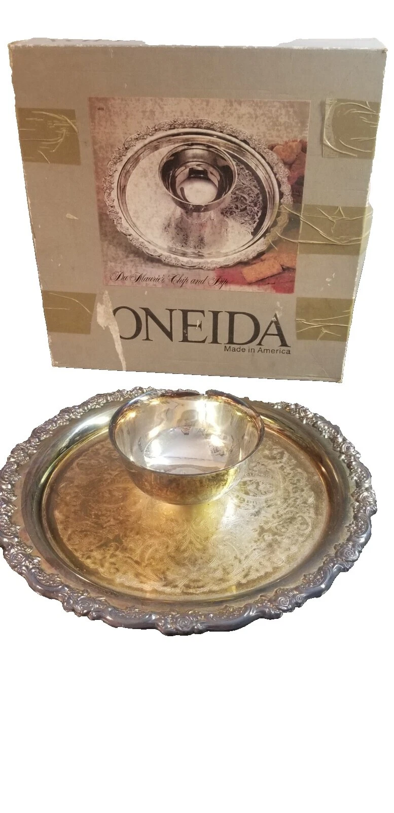 Chapado En Plata ONEIDA Bandejas