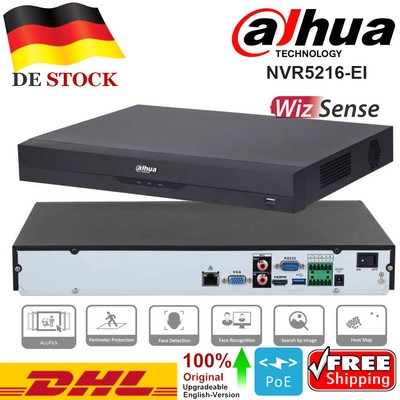 Dahua NVR5216-EI 16 Kanal Netzwerk Video Recorder für Sicherheits Kamera System