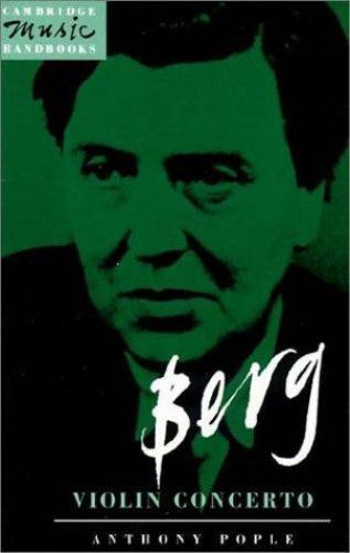 Berg: Violin Concerto Pople Paperback Cambridge University Press 9780521399760