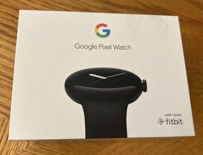 Google Pixel Watch 41mm Matte Black Stainless Steel Case with
