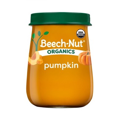 Organics Stage 1 Organic Baby Food, Pumpkin, 4 oz Jar (10 Pack)