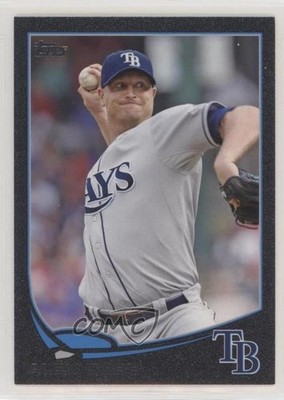 2013 Topps Black 58/62 Alex Cobb #53 0b2