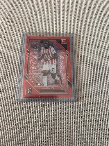 Cyriaque Irie RC 5/5 - SC Freiburg - Topps Chrome Bundesliga 25/26