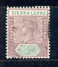 Sierra Leone 1896 - Michel 24 o