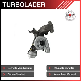 Turbolader für Volkswagen Multivan T5 1.9 TDI 85PS 105PS AXB AXC 038253019J Org.