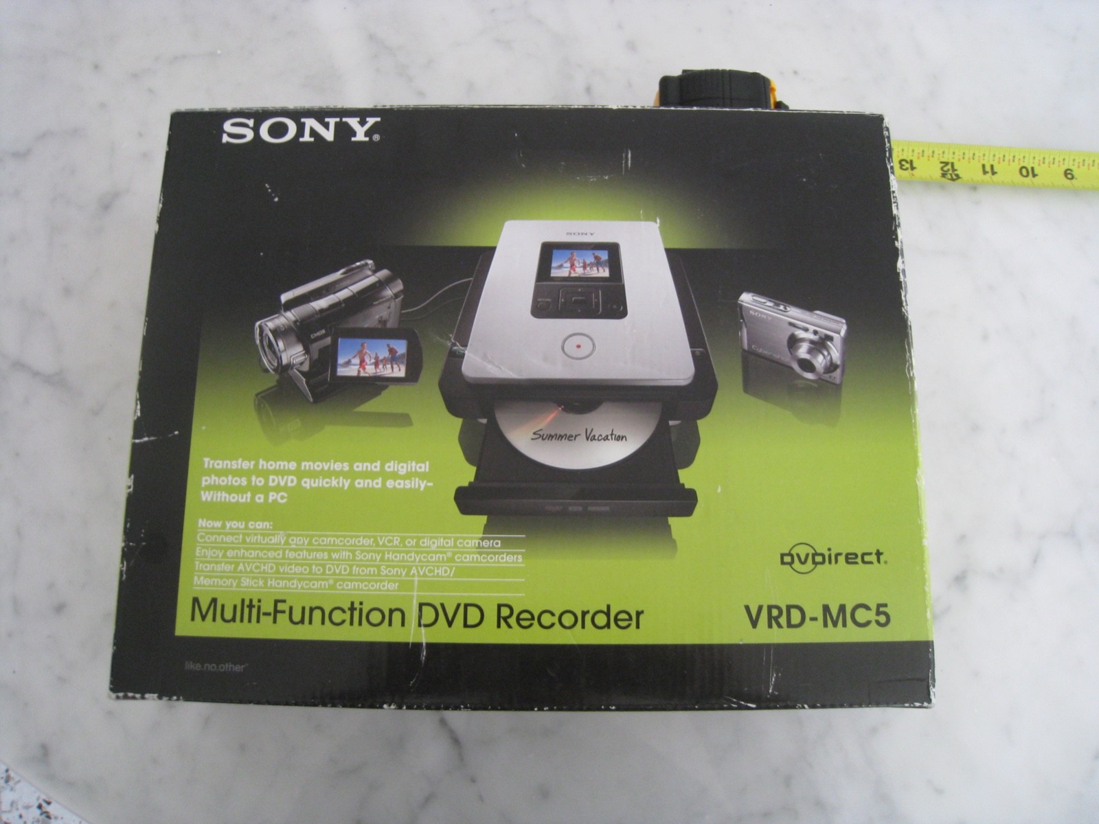 Sony Multi-Function DVD Recorder VRD-MC5, Tested Working
