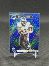 2025 Panini Mosaic - International Games A.J. Brown #266 Blue Scope Prizm