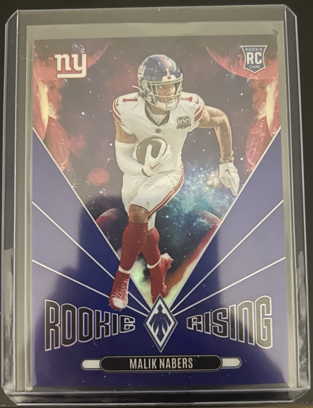 2024 Panini Phoenix - Rookie Rising Malik Nabers Blue /50 (RC)