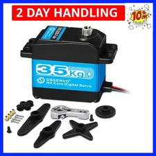 35kg RC Digital Servo 7.4v Steering servo Motor 25T Full Metal Gear High Torq...