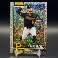 Paul Skenes 2026 Topps Series 1 Celebration Confetti Parallel #100 Pirates